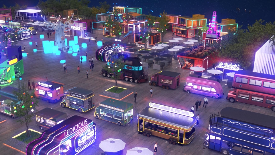 呼和浩特“巴士部落”文旅项目概念方案（图ZNDAzNDMxMTI4） - 景观设计 - 站酷设计师内蒙古众睦展览原创素材 - 站酷ZCOOL