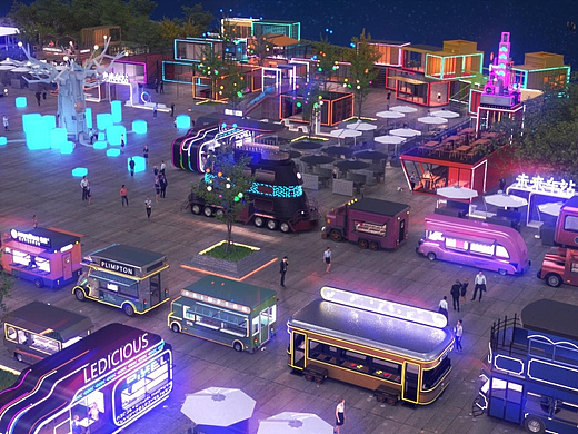 呼和浩特“巴士部落”文旅项目概念方案