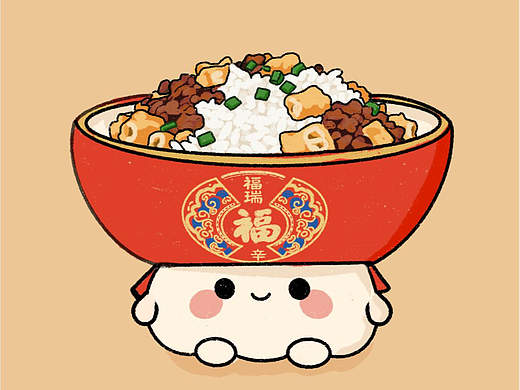 温州城市IP 糯米粉麦麦（个人主页-ZNzMyNDEwNjg=） - IP形象 - 站酷设计师酷酷的80原创素材 - 站酷ZCOOL