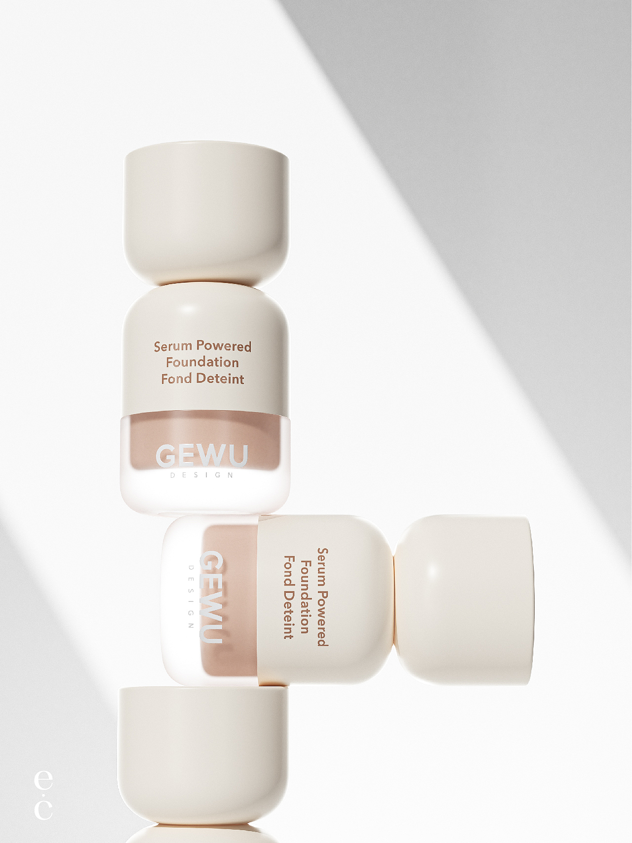 沙漏粉底液的时间美学 | 意想造物e·c（图ZNDAzNDQzNDI0） - 包装 - 站酷设计师意想造物原创素材 - 站酷ZCOOL