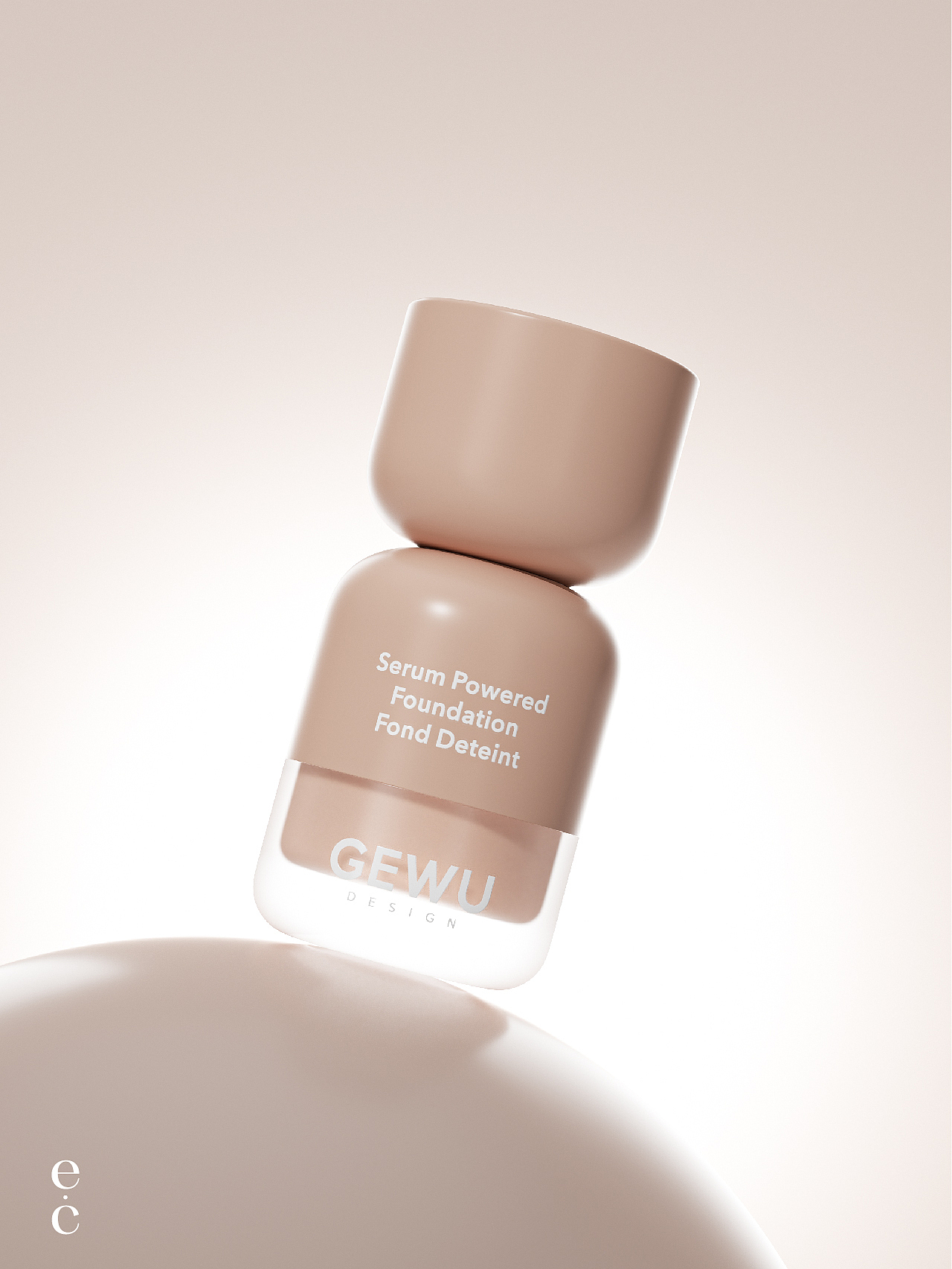 沙漏粉底液的时间美学 | 意想造物e·c（图ZNDAzNDQzNDI4） - 包装 - 站酷设计师意想造物原创素材 - 站酷ZCOOL