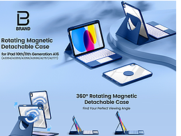 360° 旋轉(zhuǎn)磁吸 iPad 鍵盤保護(hù)套 亞馬遜產(chǎn)品圖