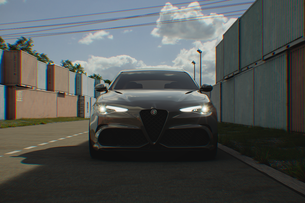 汽车渲染——阿尔法·罗密欧 朱丽叶四叶草版（图ZNDAzNDQ4MDQw） - 机械/交通 - 站酷设计师进步点吧k原创素材 - 站酷ZCOOL