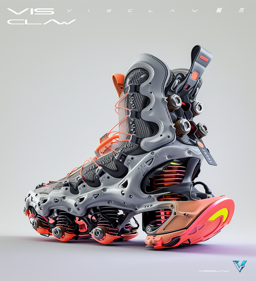 AI 创作_ 机能工程靴 _ 变形系列（图ZNDAzNDQ5NzMy） - AI作品 - 站酷设计师VC23原创素材 - 站酷ZCOOL