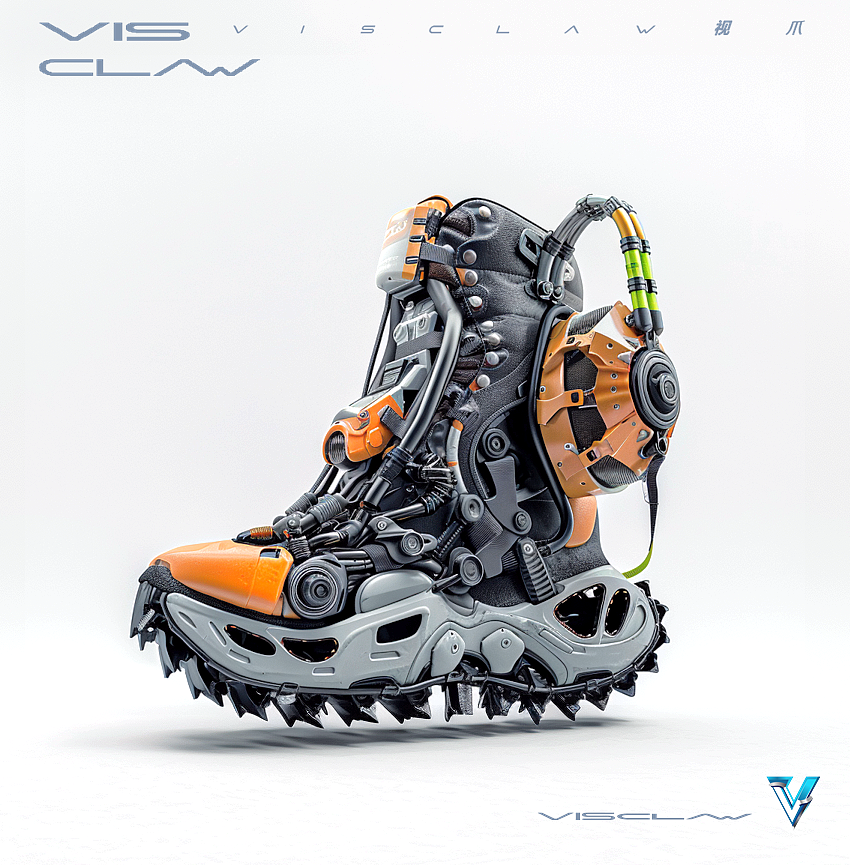 AI 创作_ 机能工程靴 _ 变形系列（图ZNDAzNDQ5NzM2） - AI作品 - 站酷设计师VC23原创素材 - 站酷ZCOOL