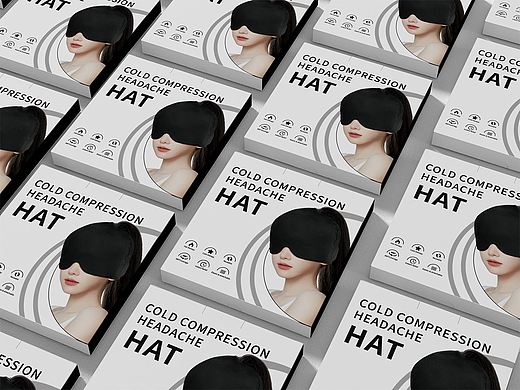 冷热敷凝胶用品包装设计