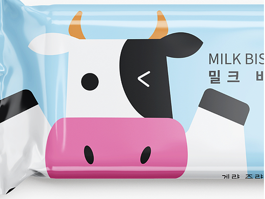 【原创】小牛饼干包装设计