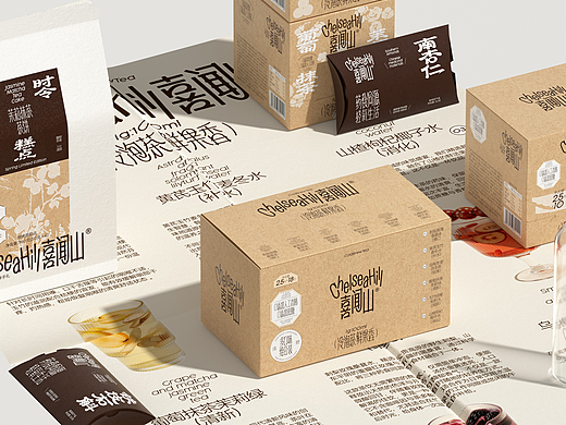 UmeDesign新作｜喜闻山中药养生系列产品概念包装设计