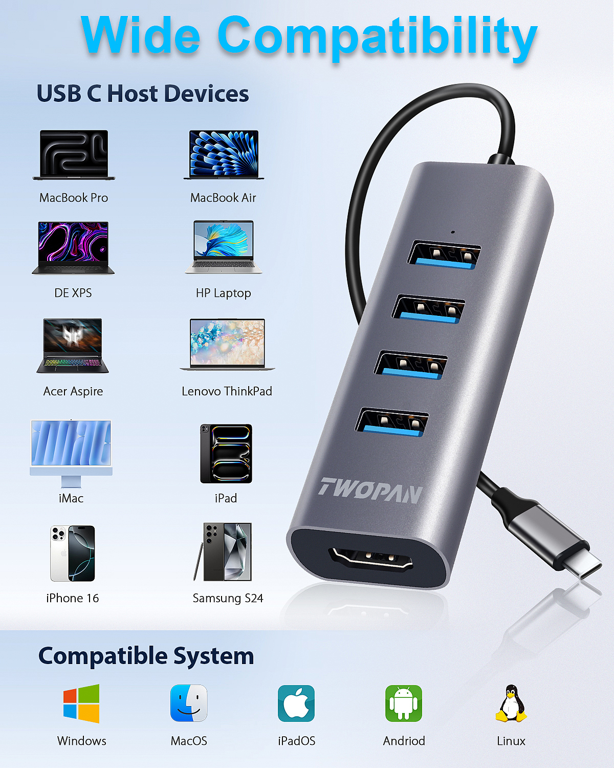 USB-C Hub（图ZNDAzNDY2MTky） - 生活用品 - 站酷设计师笨猪妮原创素材 - 站酷ZCOOL
