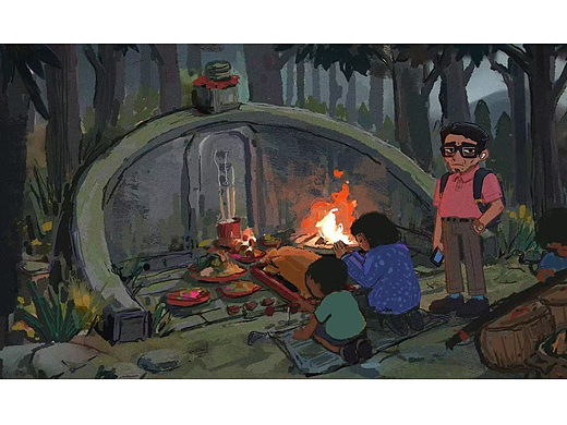 中国奇谭2《拜山》前期美术概念设计（个人主页-ZNzMyNDM2OTI=） - 设定/分镜 - 站酷设计师KinYip原创素材 - 站酷ZCOOL