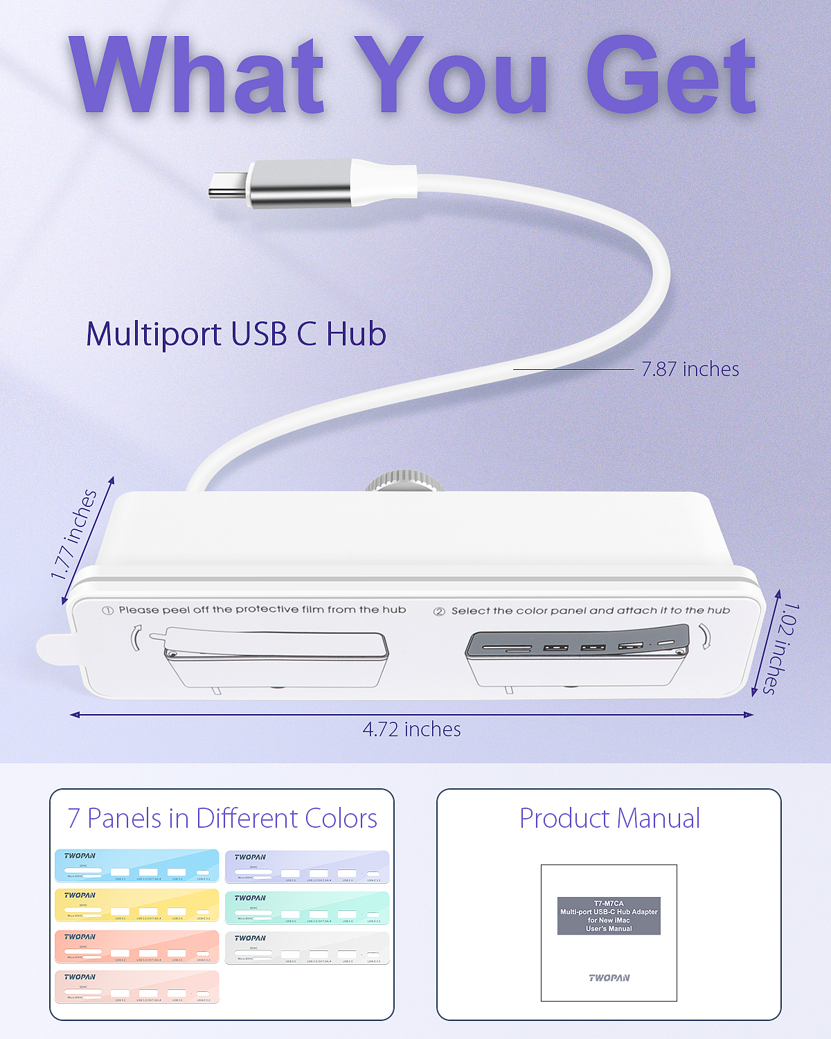 iMac USB-C Hub（图ZNDAzNDY2ODE2） - 电子产品 - 站酷设计师笨猪妮原创素材 - 站酷ZCOOL
