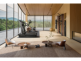 大型健身器材的场景化视觉构建