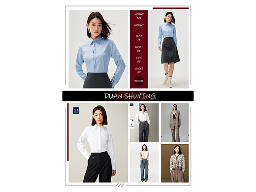 当客户需要"工作服定制"模特后，我们做了什么？