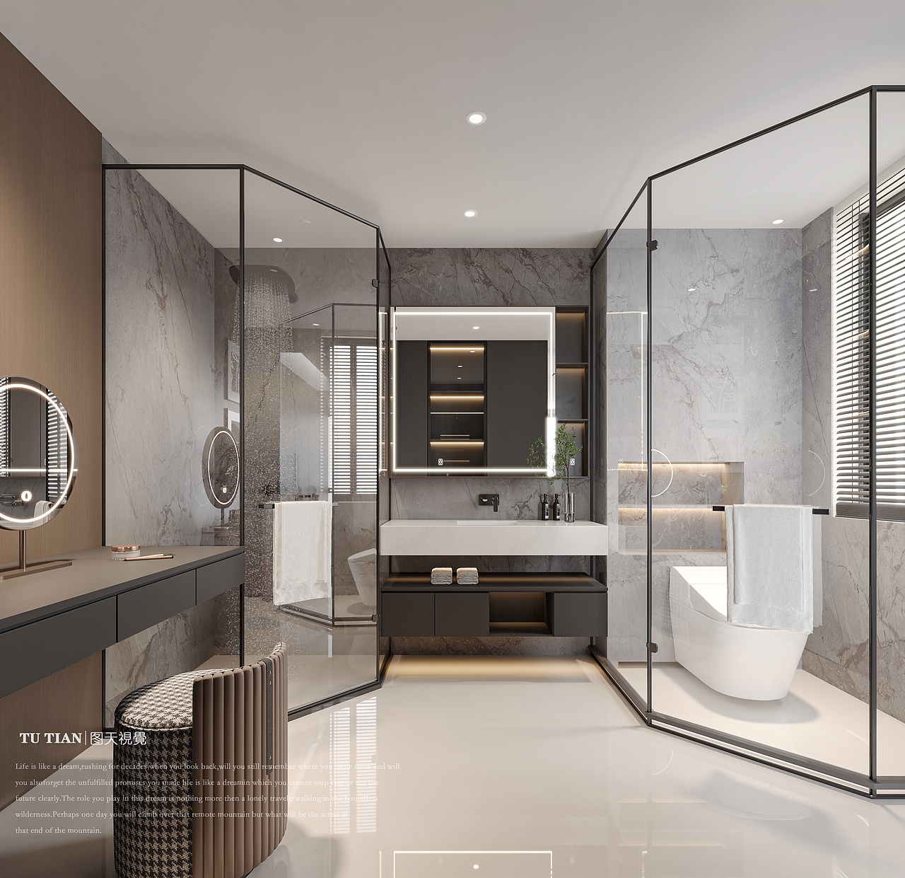 意式大平层yyds✨🖤（图ZNDAzNDg2NjA4） - 家装设计 - 站酷设计师图天设计suki原创素材 - 站酷ZCOOL