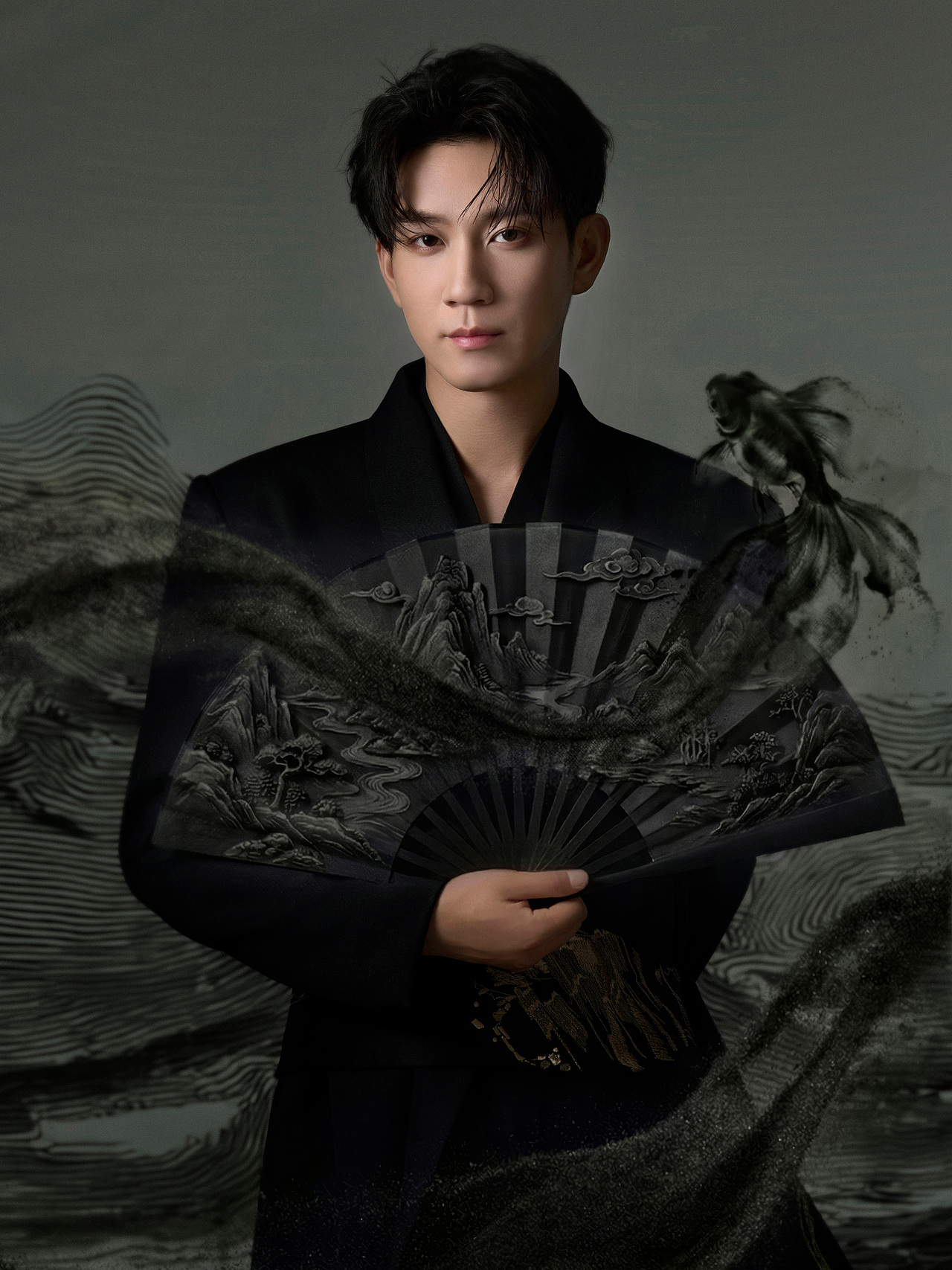 水墨主题视觉创意 & 全场景特效合成 for 王子奇（图ZNDAzNDg3NDY0） - 修图/后期 - 站酷设计师李斯本原创素材 - 站酷ZCOOL