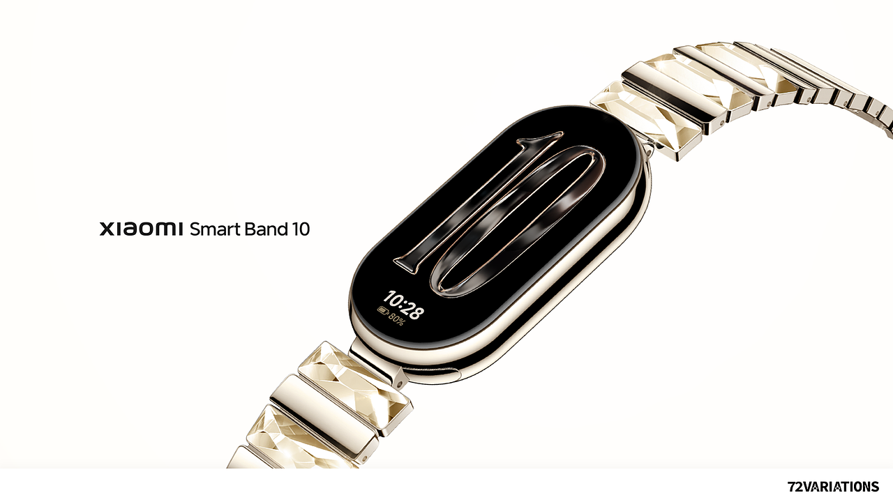 小米手环10耀影金特别版美图制作（图ZNDAzNDkxNTgw） - 电子产品 - 站酷设计师72V工作室原创素材 - 站酷ZCOOL