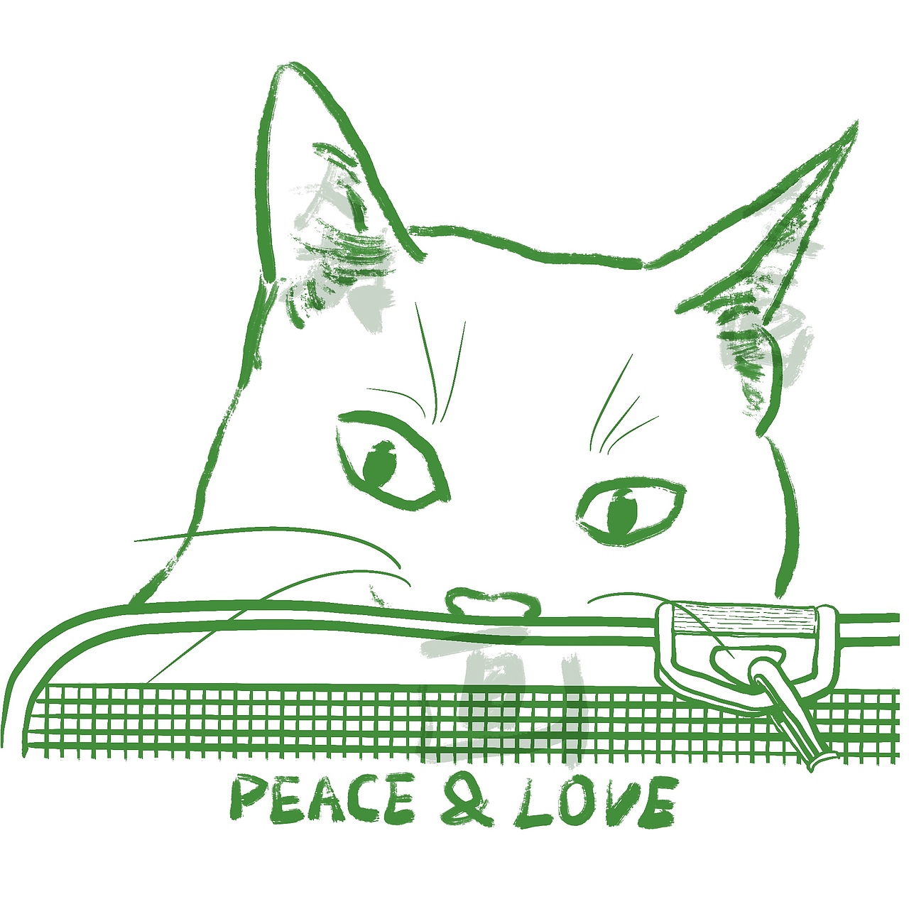 偷窥的咪 | 原创插画 | 服装、包包、手机壳等图案设计（图ZNDAzNDk5MjQ0） - 商业插画 - 站酷设计师jacaranda0306原创素材 - 站酷ZCOOL