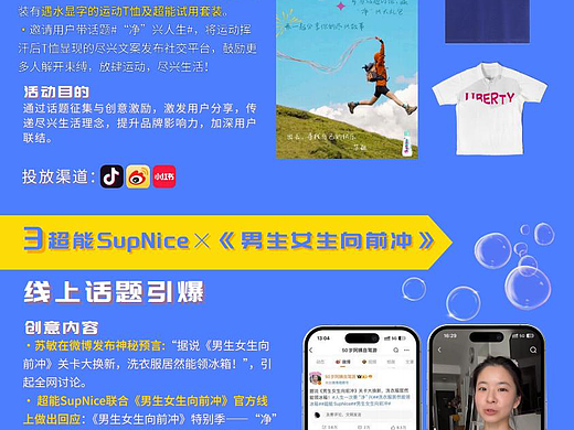 人生一次要“净”兴（超能运动洗衣液策划案）