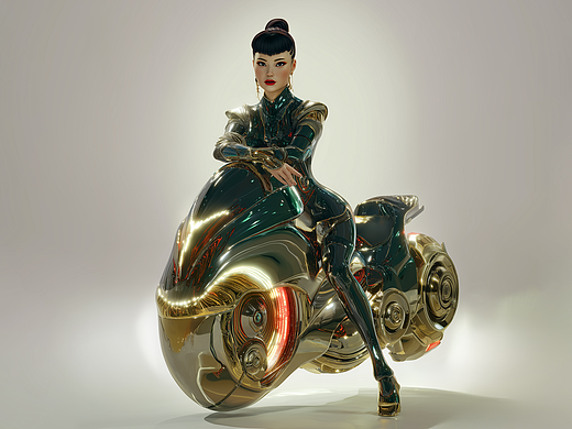 機(jī)甲磁懸浮摩托（個(gè)人主頁(yè)-ZNzMyNDcxNDA=） - 設(shè)定/分鏡 - 站酷設(shè)計(jì)師李大大師原創(chuàng)素材 - 站酷ZCOOL