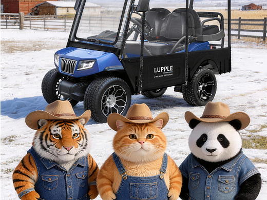 AI牛仔风格动物舞蹈视频