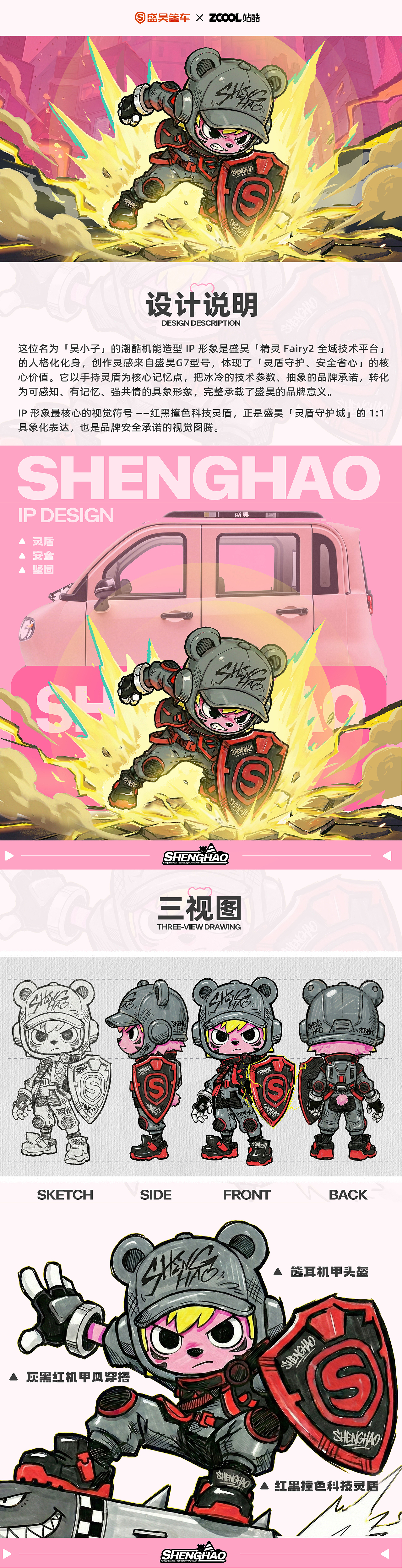 盛昊灵盾守护者「昊小子」登场！（图ZNDAzNTA4MTA4） - 机械/交通 - 站酷设计师伟仔唔系蚁仔原创素材 - 站酷ZCOOL