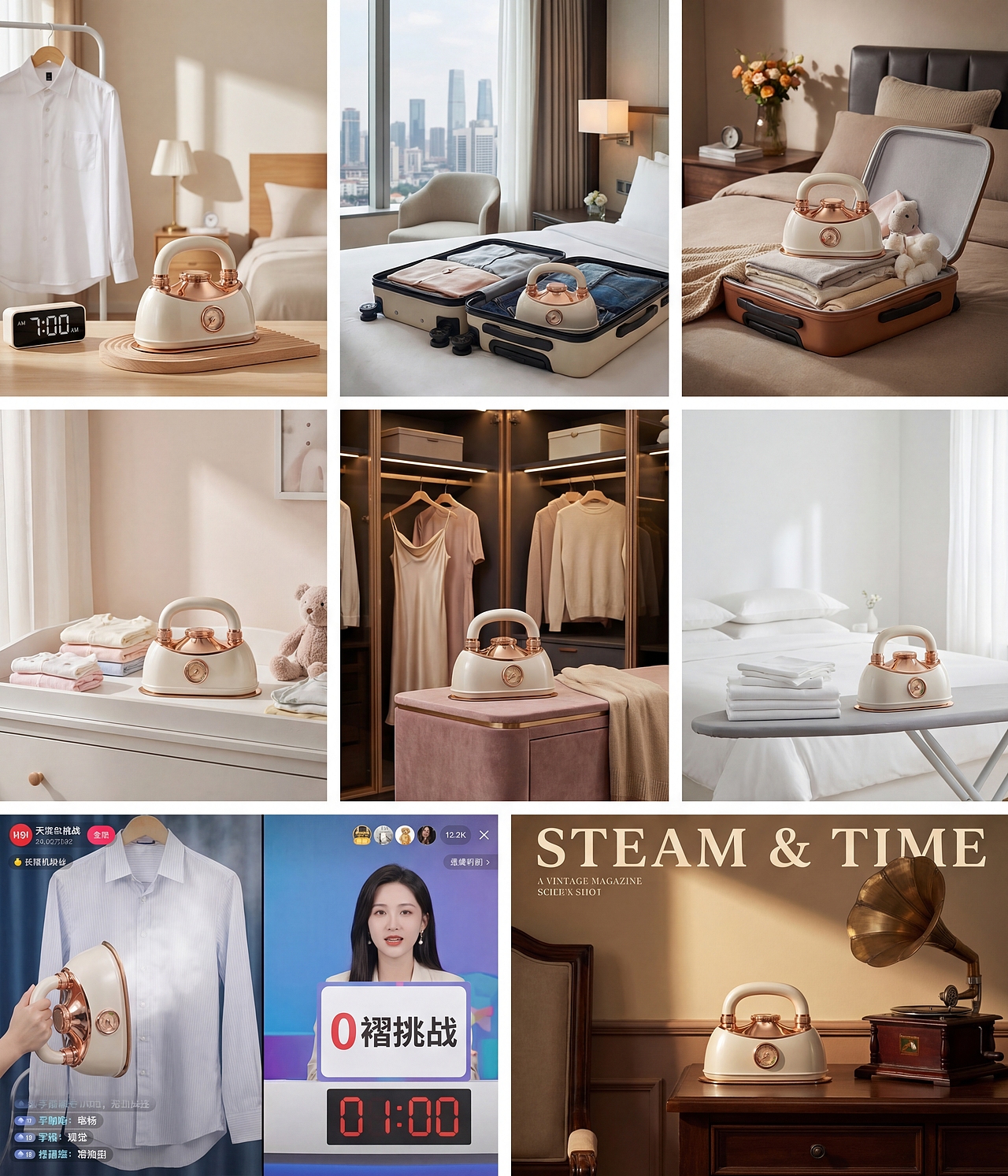 熨烫设备 ▏AIGC 设计策划（图ZNDAzNTE1MzY4） - AI作品 - 站酷设计师火星子原创素材 - 站酷ZCOOL