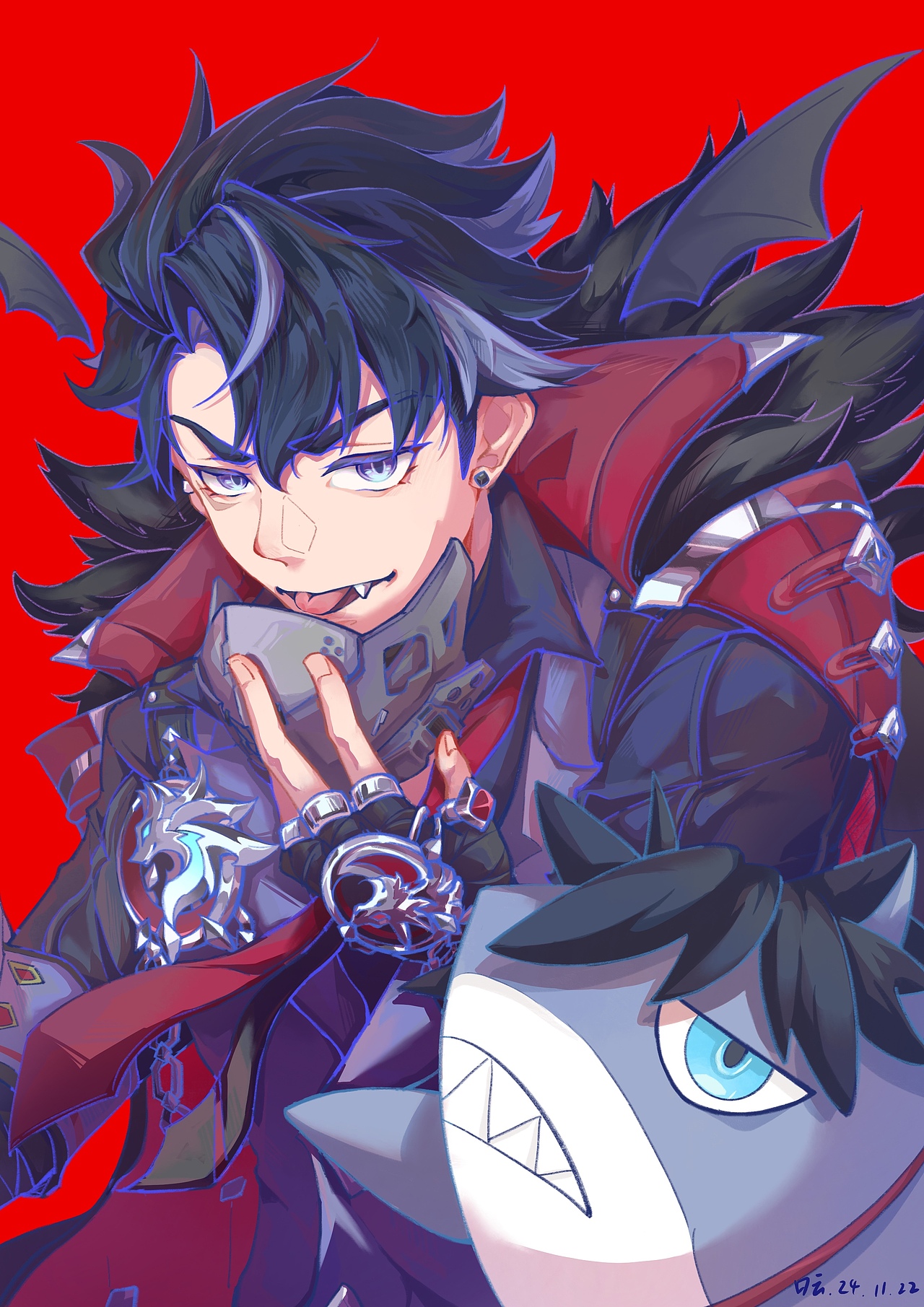 吸血鬼（图ZNDAzNTE3MjUy） - 艺术插画 - 站酷设计师呍hong原创素材 - 站酷ZCOOL