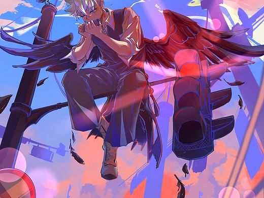 禁止通行（个人主页-ZNzMyNDg2Mjg=） - 艺术插画 - 站酷设计师呍hong原创素材 - 站酷ZCOOL