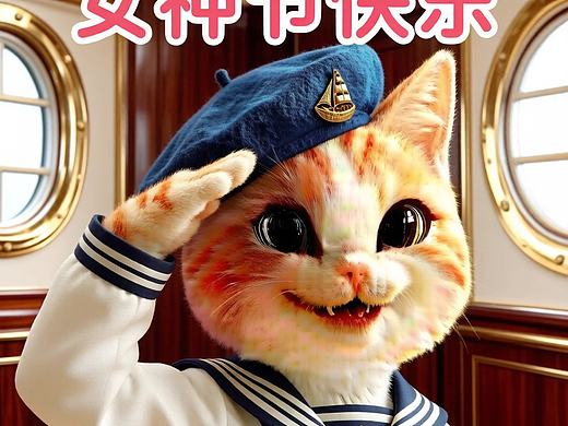 航海喵女神节暴击！水手服+萌系敬礼，甜度超标刷爆