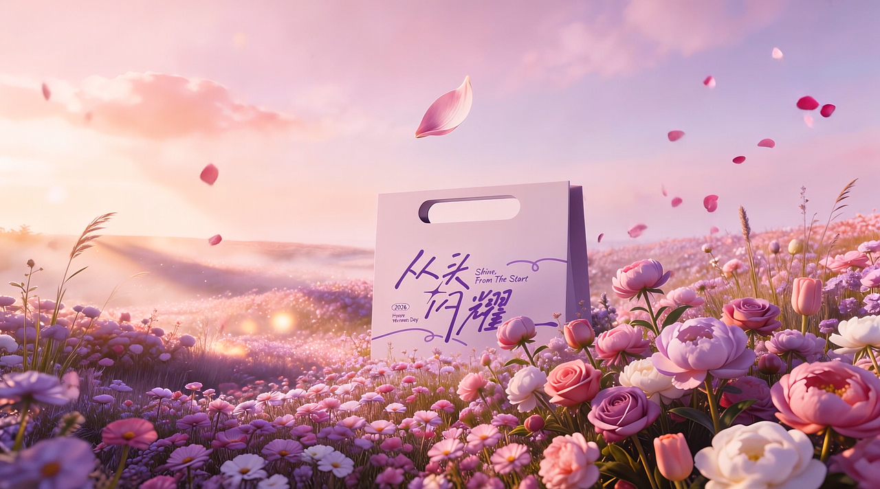 惊艳！我用AI全流程做了个妇女节大片（图ZNDAzNTE4MzA0） - 动画/影视 - 站酷设计师陈陈不吃酸原创素材 - 站酷ZCOOL