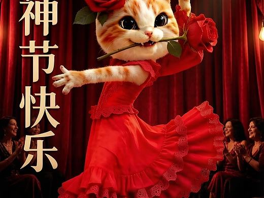 3.8女神节必存！西班牙“斗牛喵”在线索命