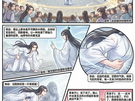 《师弟，你的丹药太不正经了》 第15话（个人主页-ZNzMyNDk5ODA=） - 中/长篇漫画 - 站酷设计师AI快漫画原创素材 - 站酷ZCOOL