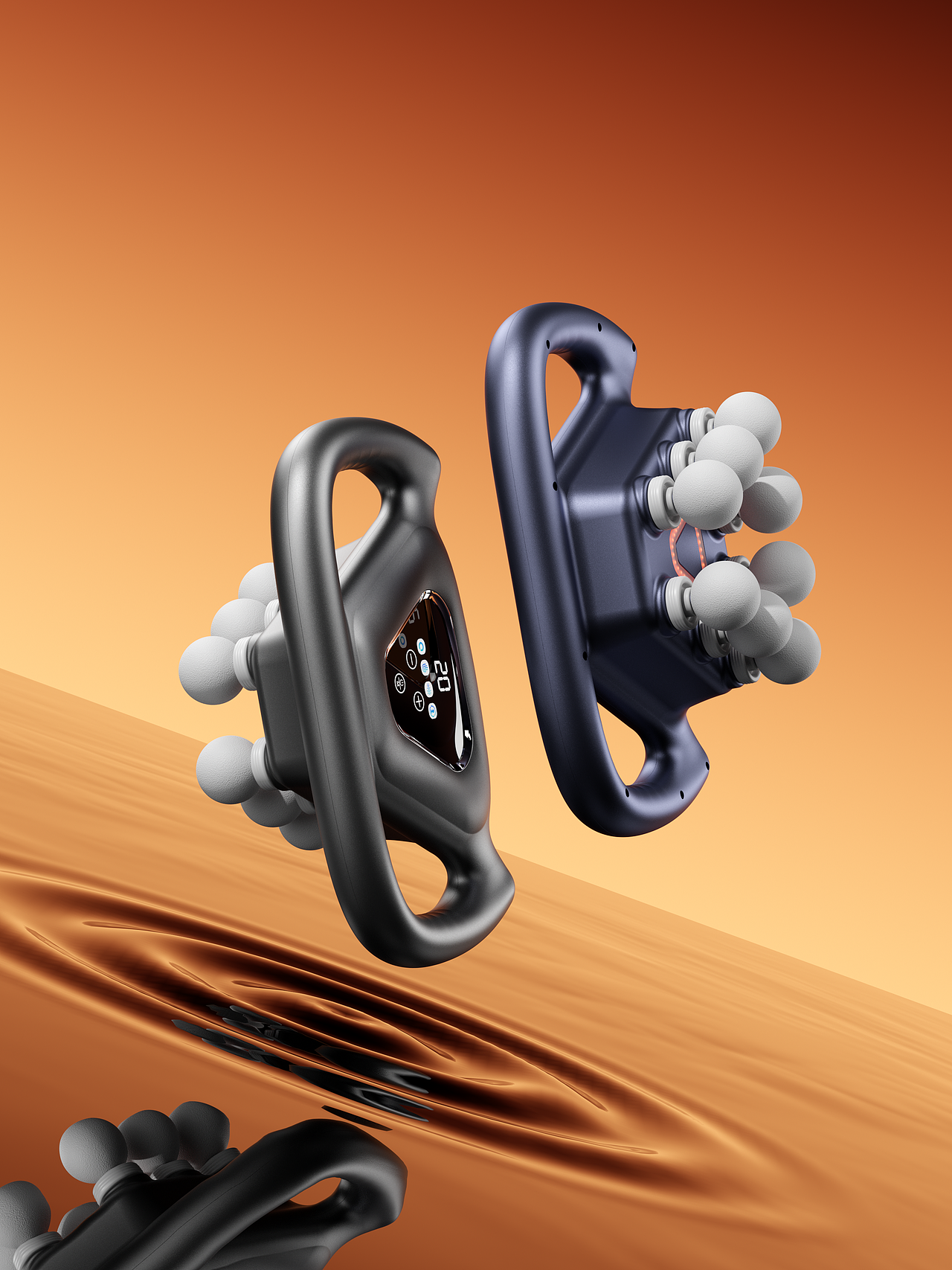 筋膜枪/筋膜仪（图ZNDAzNTMxNDMy） - 产品 - 站酷设计师亿意视频工作室原创素材 - 站酷ZCOOL