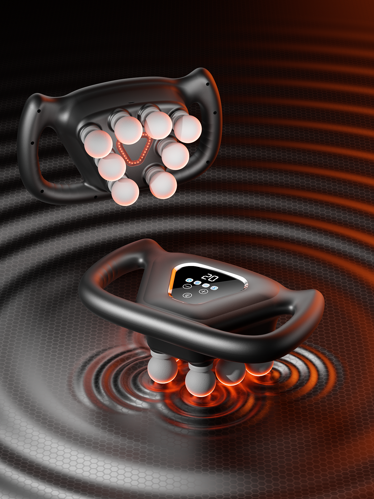 筋膜枪/筋膜仪（图ZNDAzNTMxNTA0） - 产品 - 站酷设计师亿意视频工作室原创素材 - 站酷ZCOOL