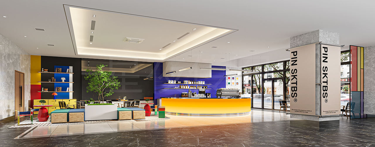 工装-咖啡店（图ZNDAzNTMyNzQw） - 商业空间设计 - 站酷设计师佟玥玥原创素材 - 站酷ZCOOL