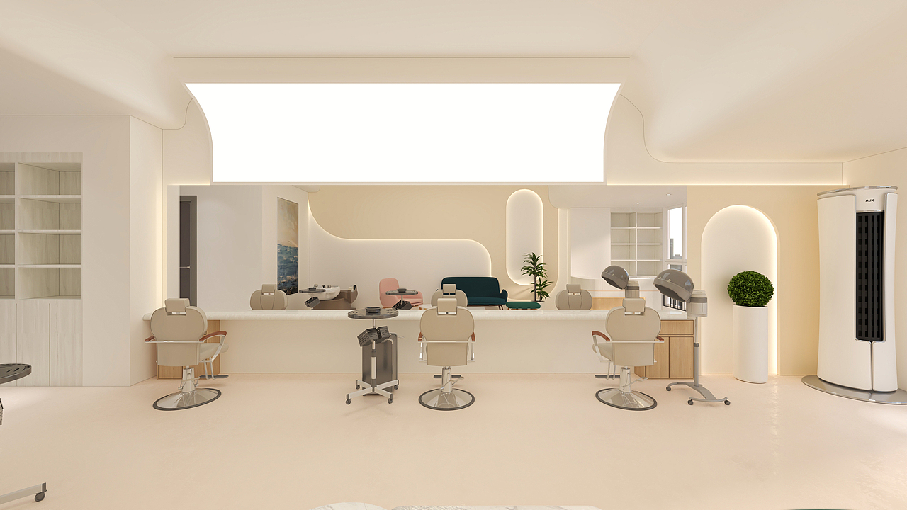 发廊-私人订制（图ZNDAzNTM2NTg0） - 商业空间设计 - 站酷设计师丁点文化原创素材 - 站酷ZCOOL