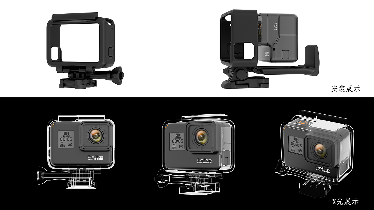 Gopro 产品渲染（图ZNDAzNTM5MDUy） - 电子产品 - 站酷设计师JTvisuals原创素材 - 站酷ZCOOL