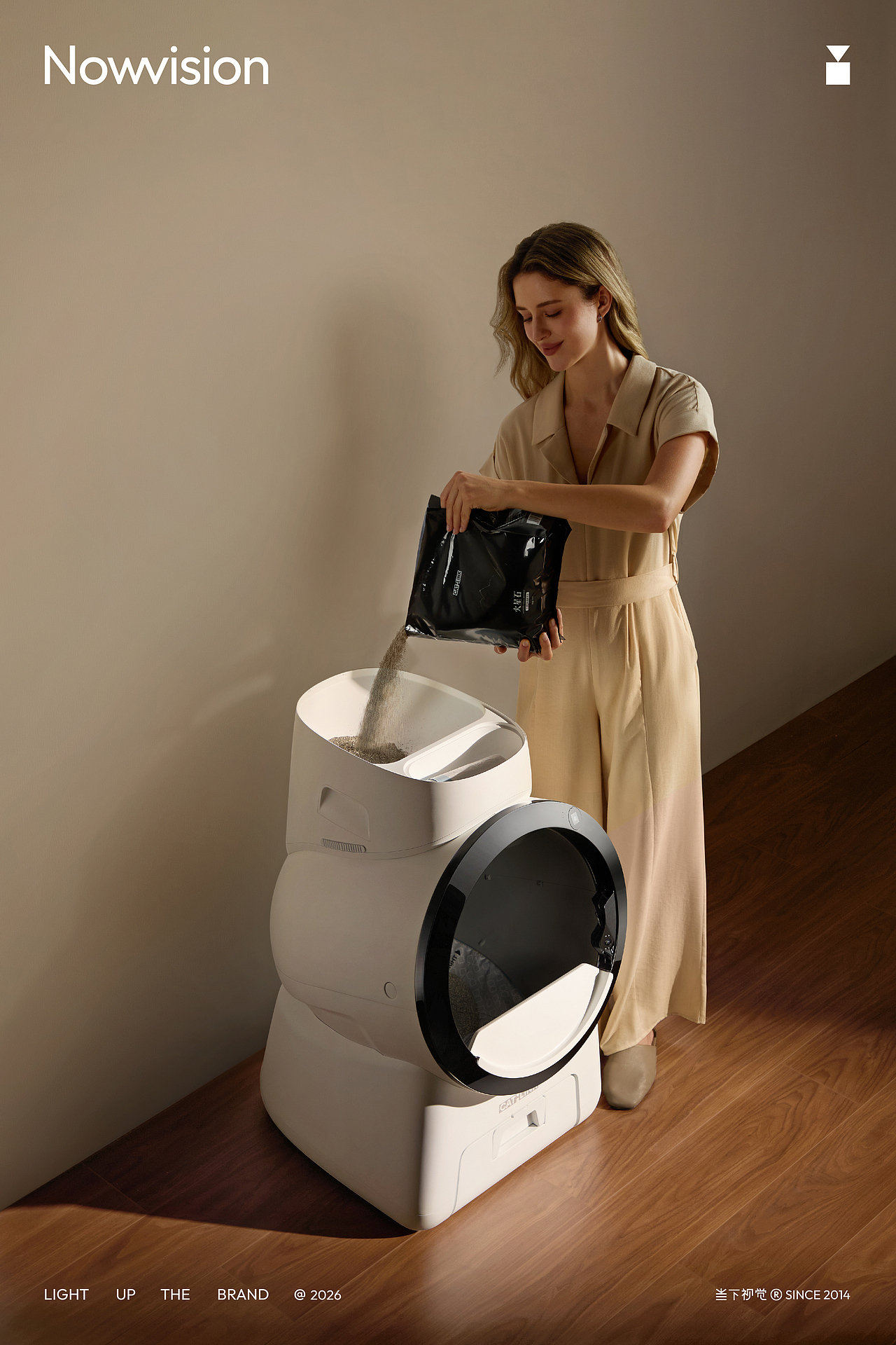 大白智能猫砂盆 | CATLINK x 当下视觉（图ZNDAzNTM5OTIw） - 产品摄影 - 站酷设计师当下视觉摄影原创素材 - 站酷ZCOOL