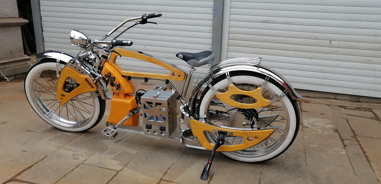 美式复古的电动巡航哈雷车（图ZNDAzNTQzMjk2） - 机械/交通 - 站酷设计师复古狂人麦帮发原创素材 - 站酷ZCOOL