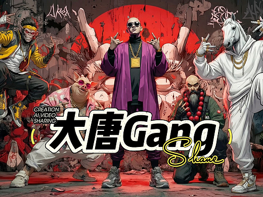 你从没见过的神曲《大唐Gang》MV