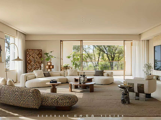 别墅原木风——长沙佐尚视觉