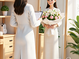 AI 生成｜38 妇女节：送她一束花，与温柔的自己相遇