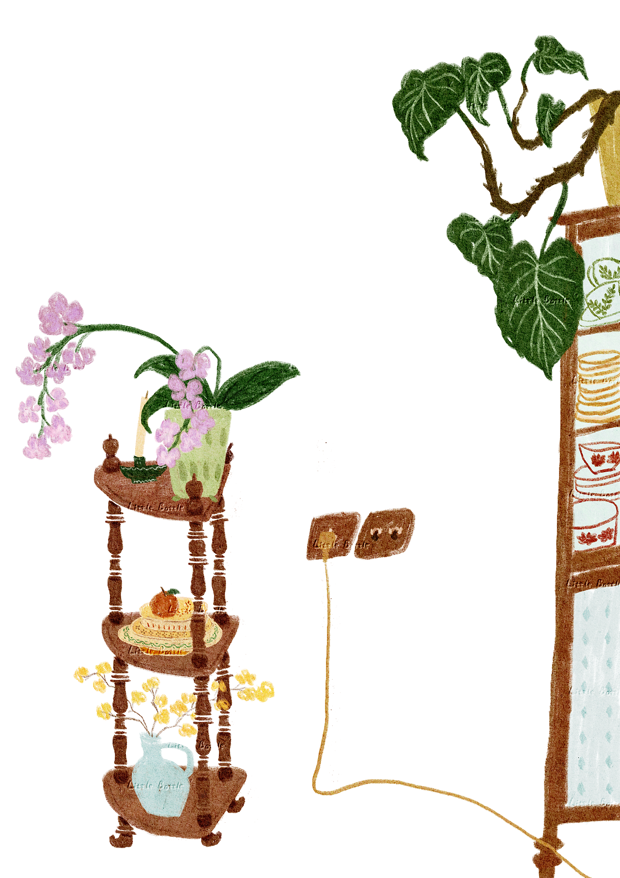 复古家居小场景🎬（图ZNDAzNTQ4MDky） - 创作习作 - 站酷设计师yeyeyeyeh原创素材 - 站酷ZCOOL