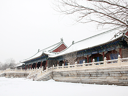 《 老北京的雪景 》