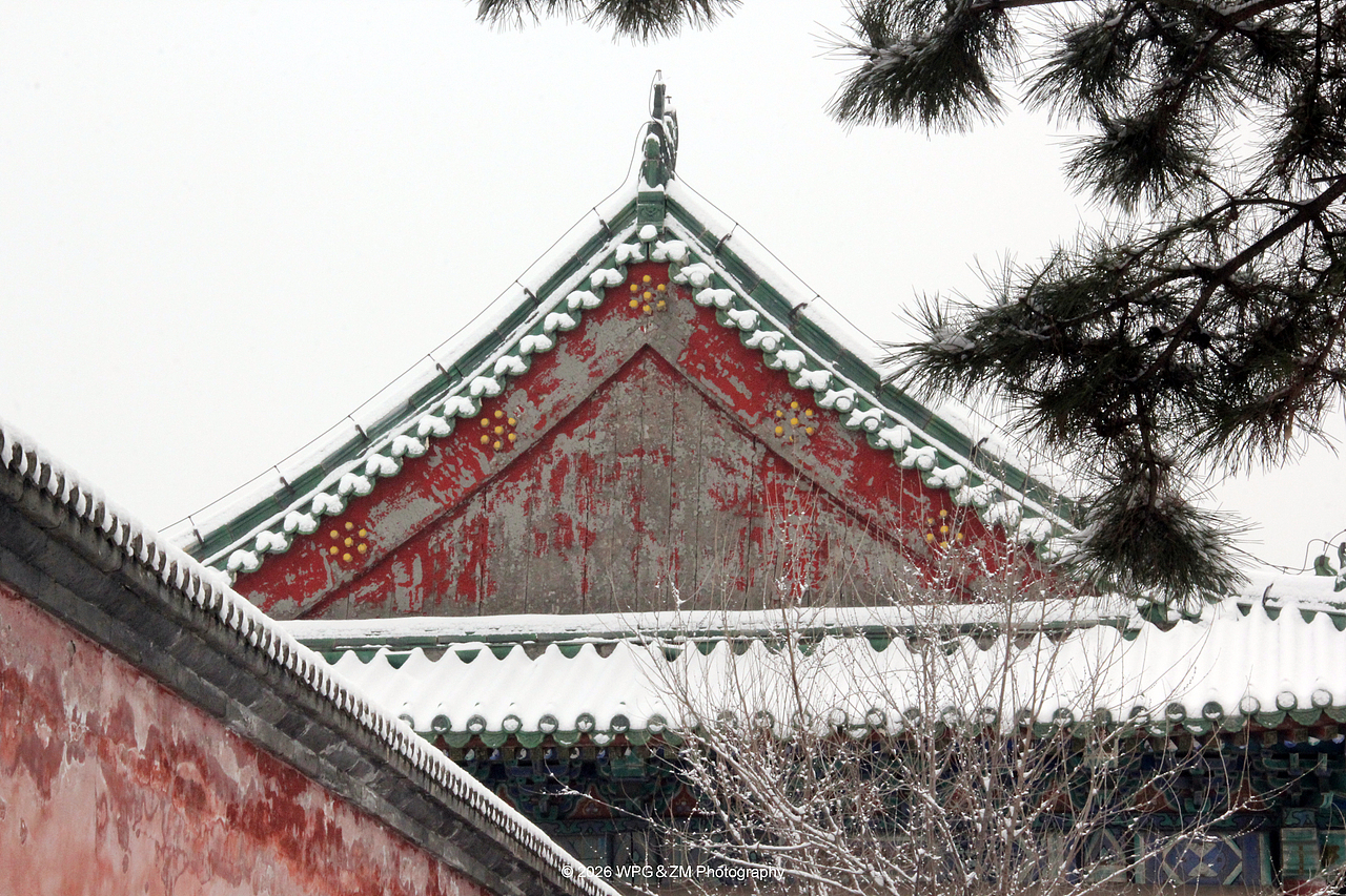 《 老北京的雪景 》（图ZNDAzNTQ5MDI0） - 风光摄影 - 站酷设计师王珮光原创素材 - 站酷ZCOOL