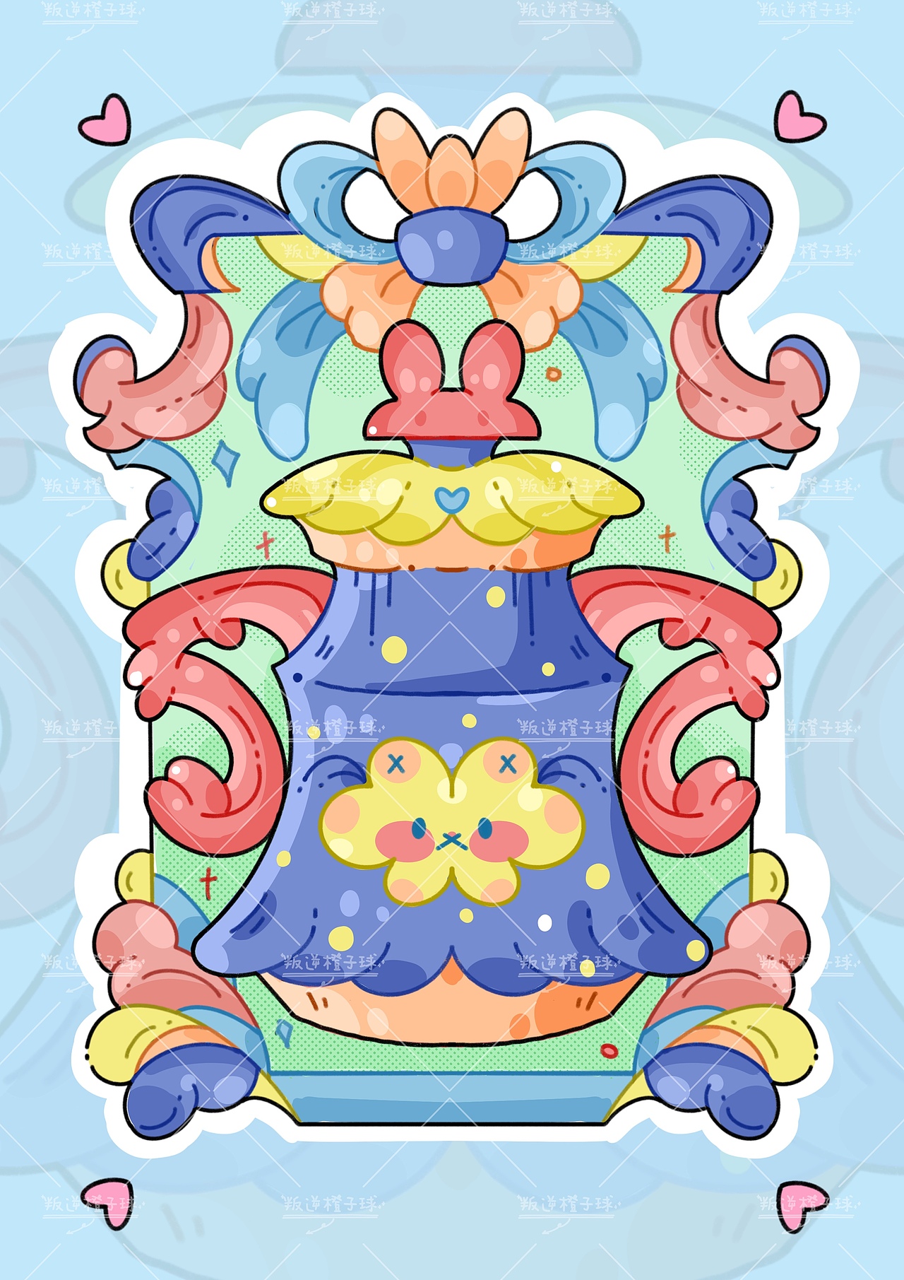 小物插画卡（图ZNDAzNTQ5NTA0） - 创作习作 - 站酷设计师叛逆橙子球原创素材 - 站酷ZCOOL