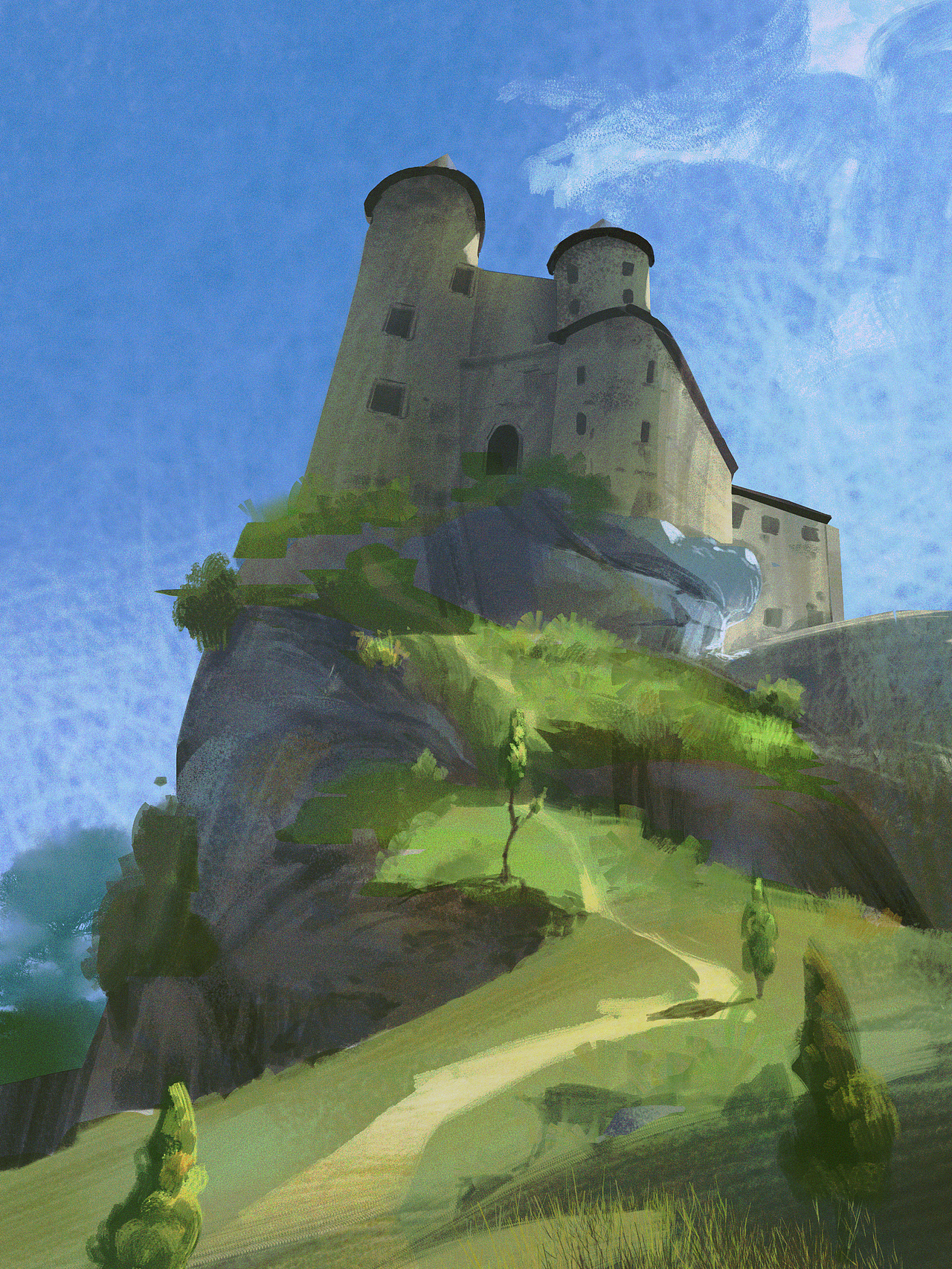 摸鱼照片练习（图ZNDAzNTUzNzEy） - 游戏原画 - 站酷设计师饭团ooooo原创素材 - 站酷ZCOOL