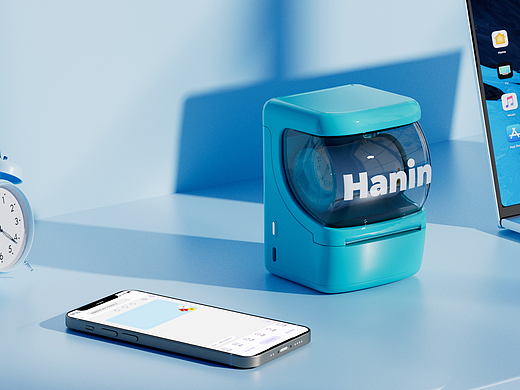 扭蛋机（标签打印机三维视频）
