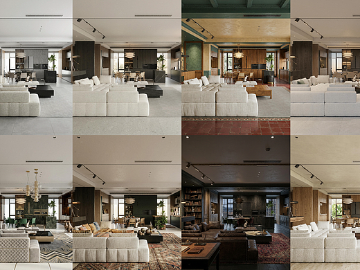 「玩个大的」15种家装风格关键词+核心渲染关键词