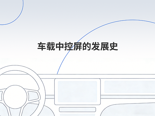 车载中控屏的发展史
